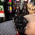 Perfect Replica Blancpain Fifty Fathoms All Black Case Nylon Strap 42 MM Automatic Men's Watch